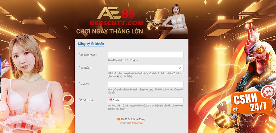 Hướng dẫn đăng ký không lo bị lỗi