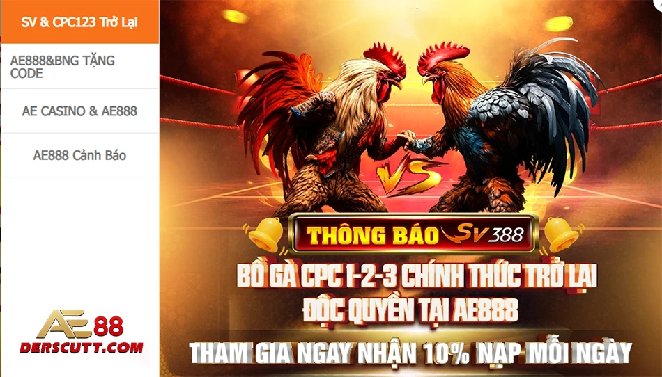 Hướng dẫn xem trực tiếp đá gà C1 trên AE88