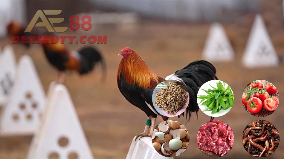 Chế độ dinh dưỡng cho gà đá chân mạnh