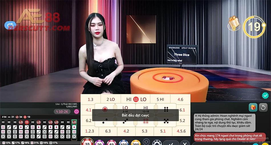 Không gian live thực tế, chân thực